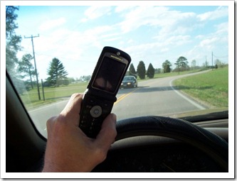 kucanje sms poruka tijekom voznje