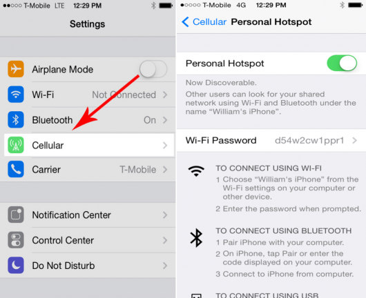 Kako napraviti Wi-Fi hotspot na vašem iPhone
